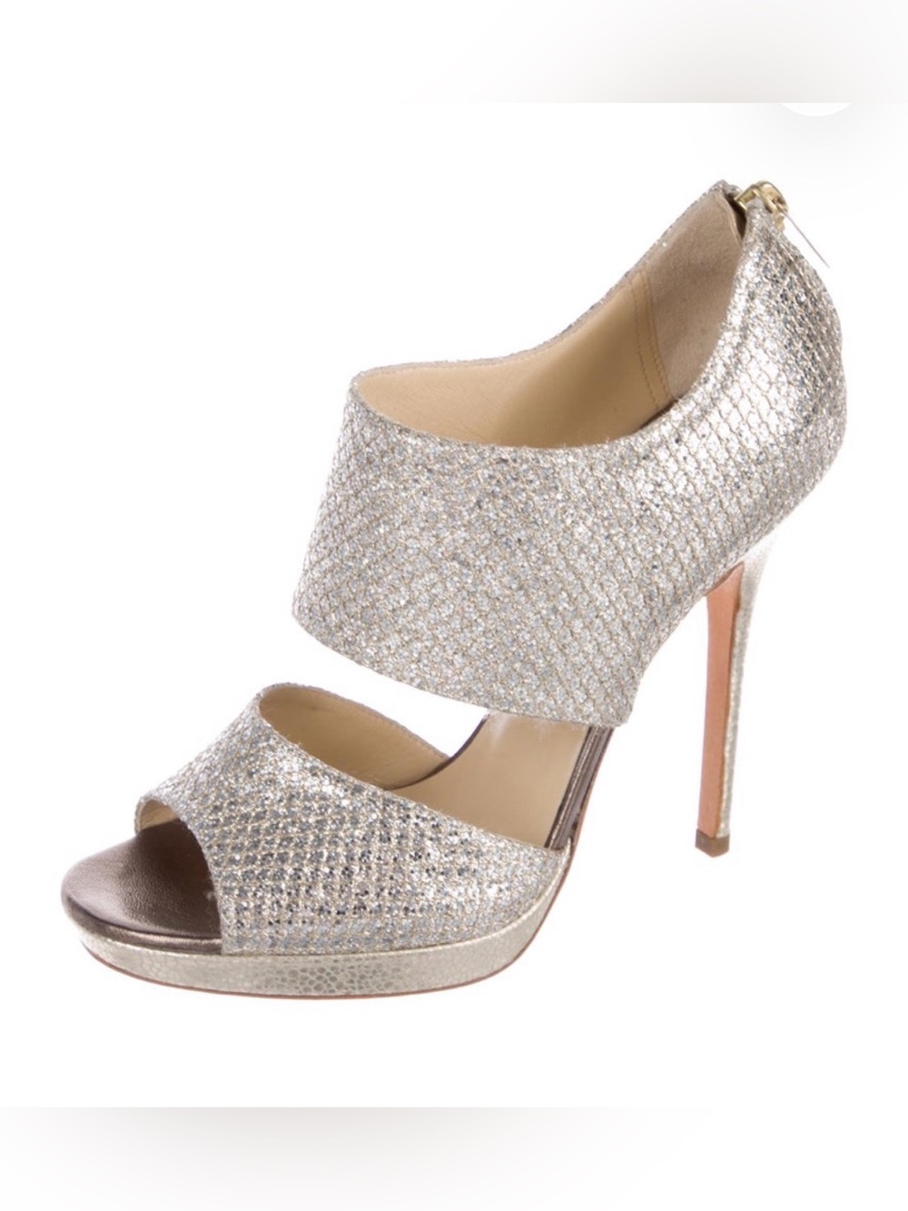 Jimmy Choo
Private Glitter Pumps
Size: 7.5 | IT 37.5